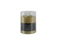 Countryfield LED Kaars stomp 10cm beige